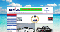 Desktop Screenshot of kewi.nl